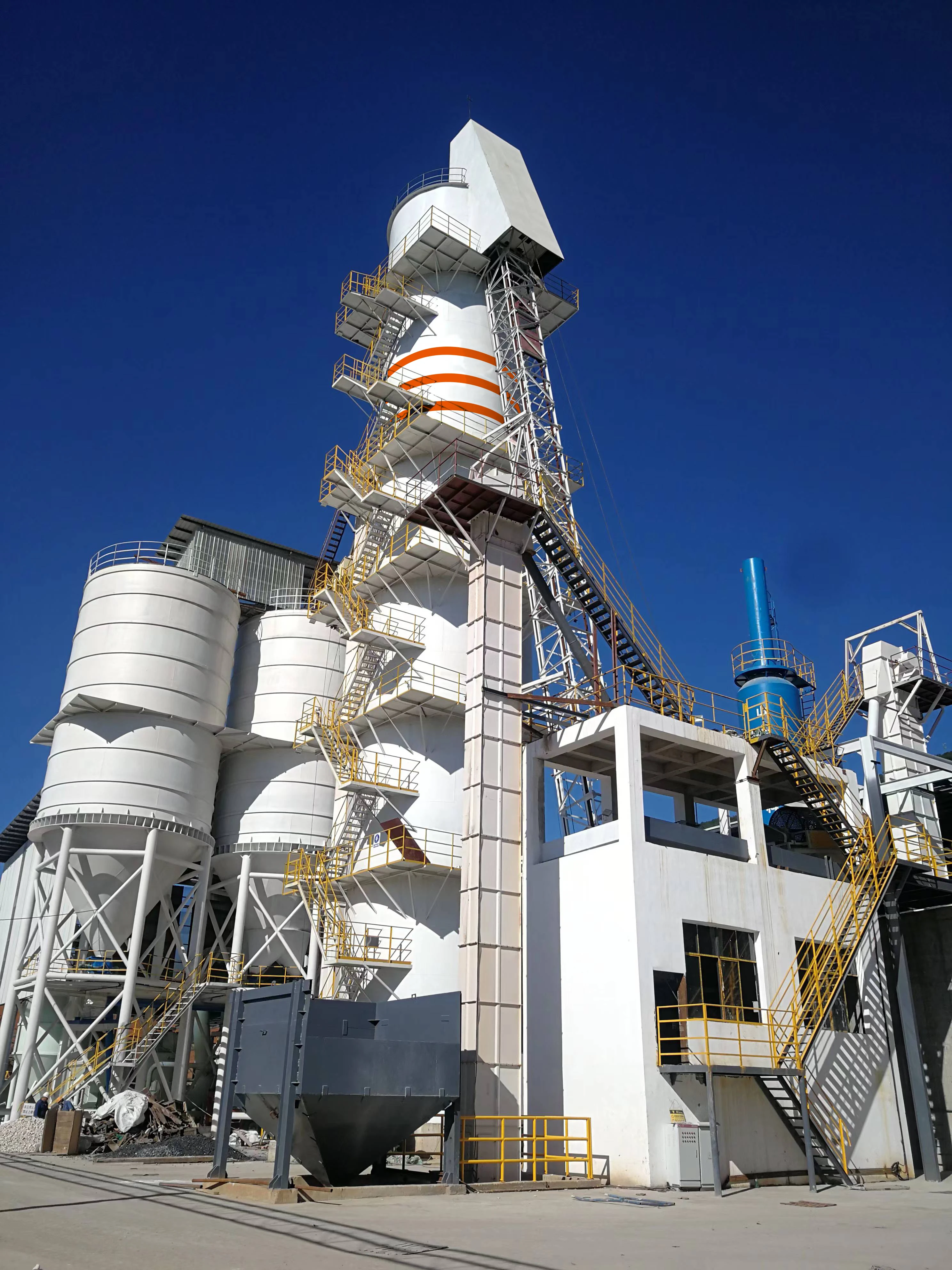 Cement Clinker Lime Production Line Rotary Vertical Cement Kiln Dust