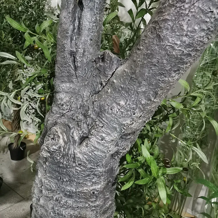 Large Artificial Tree Fiberglass Trunk Faux Large Indoor Outside Plant