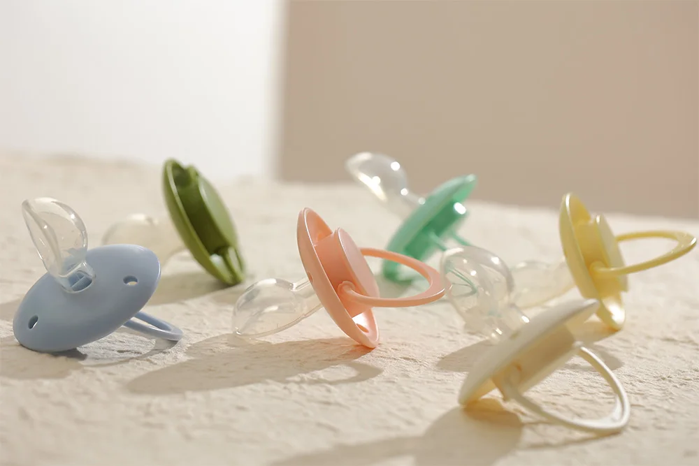 New Design Factory Round Adult Sized Pacifier Bulk Natural Rubber