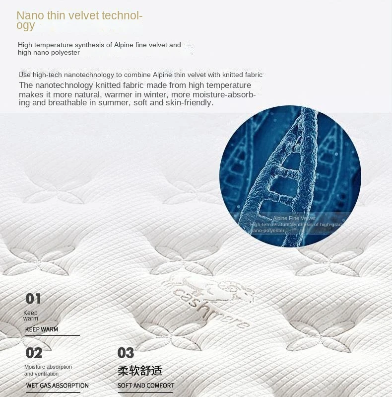 Best Sell Gel Memory Foam Pocket Spring Hybrid Cooling Foam Customized