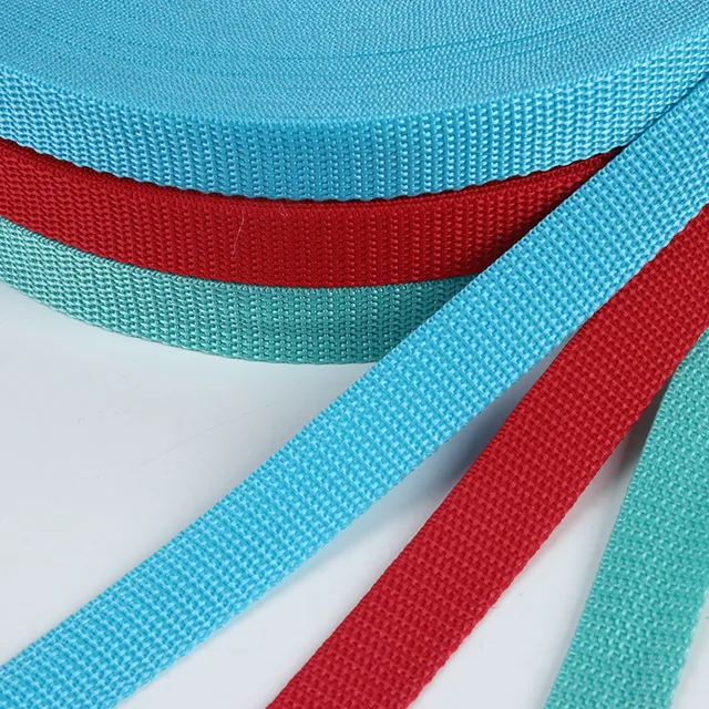 Wholesale Multicolor Canvas 3mm Thick Nylon Webbing 900D PP Bead Plypropylene Ribbon For Bag Strap