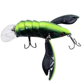 Fishing Lure Crawfish Lobster 9g Hard Plastic Bionic Fish Bait Durable ABS Body Jointed Claws for a Realistic Action – Hard Lure – view 4