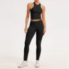 Gilet + pantalon noir
