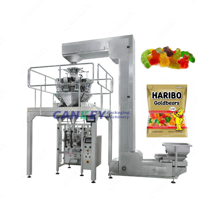 Cankey многоголовая автоматическая машина для взвешивания и упаковки чипов автоматическая машина для взвешивания