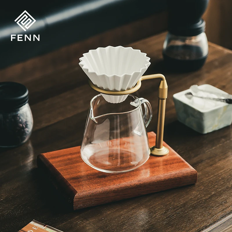 FENN popular coffee pot glass maker ice cold water tea pot hand made glass turkish coffee pot for coffee shop