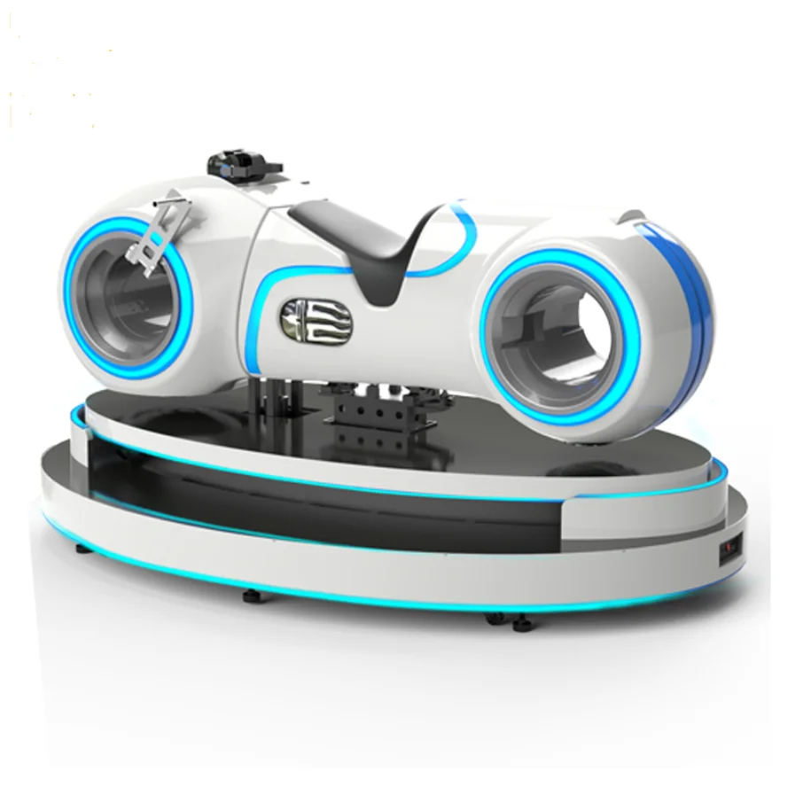 Tron Virtual Reality Motorcycle Racing 9D VR Simulator Game Machine 1 Player Motor Car for Sale