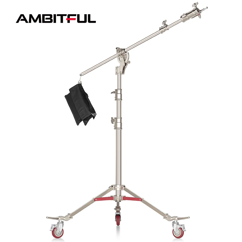 heavy duty boom arm light stand