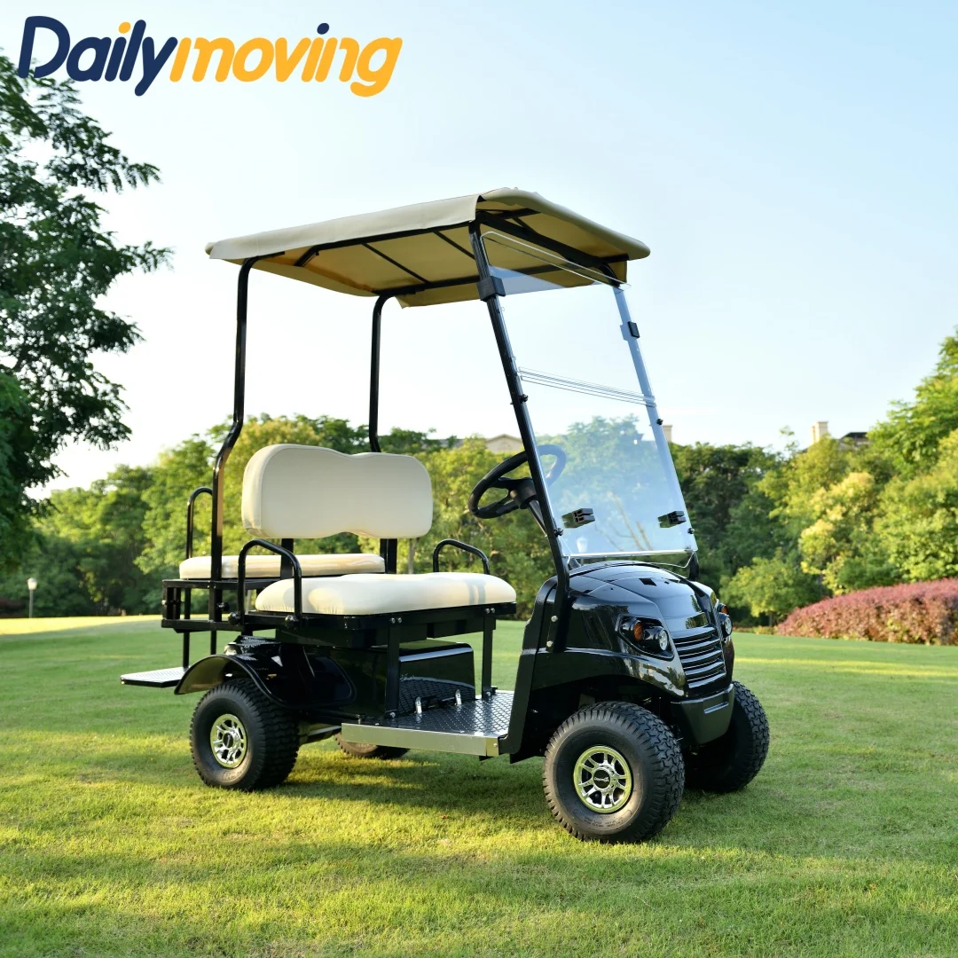 Высокомощная Складная мини-тележка для гольфа взрослых