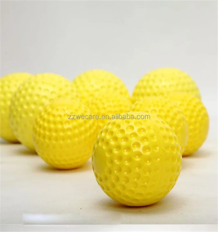 Dimpled Fielding PU Hitting Pitching Machine Baseball Practice Balls ...
