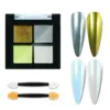 Solid 4 color magic mirror powder