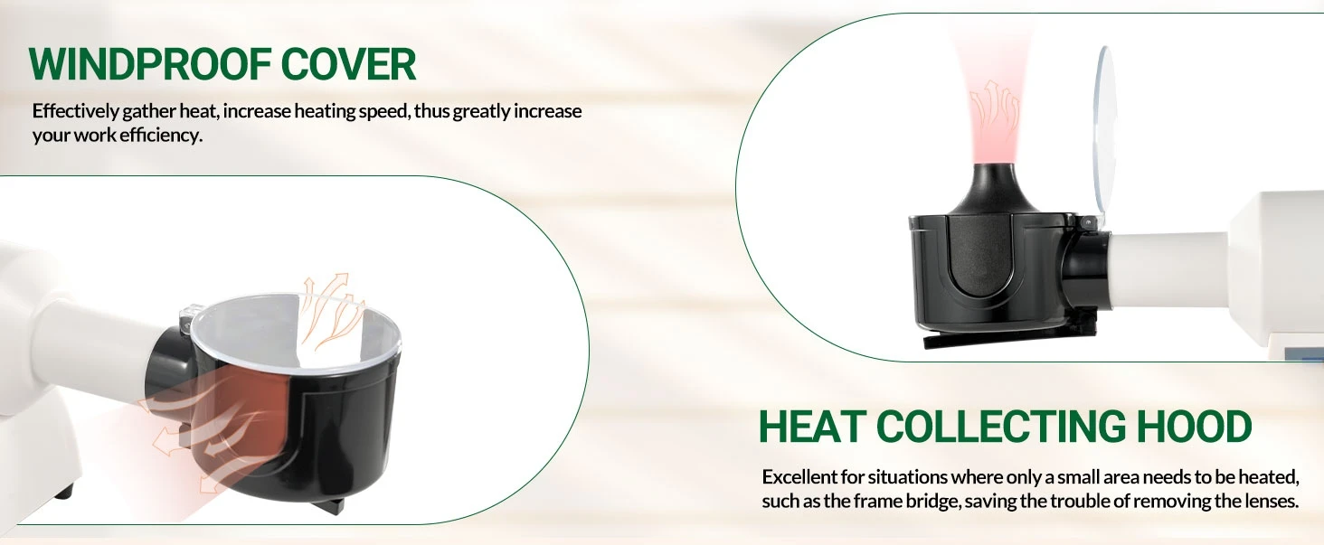 Optometry Eyeglasses Frame Heater NH-W841 Adjustable Temperature Frame Warmer