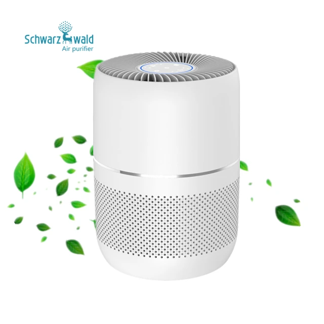 low mute home activated carbon filter air purifier pm2.5 sensor  with negative ions