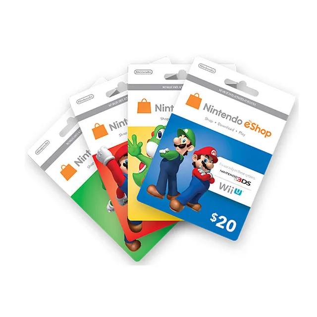 Nintendo American $20 Gift Card, 1 each