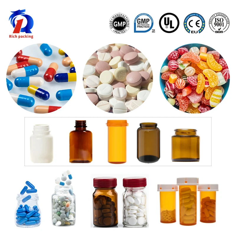 
 Small Full Automated Tablet Bottling Counter Capsule Counting Machine  