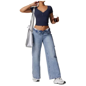 Women's Casual Short Sleeve Yoga Tee Slim Fit Stretchy Soft Fabric for Gym and Daily Use