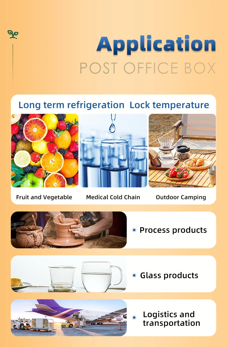 Custom Available Epp Foam Cooler Box Portable Insulated Cooler Box For