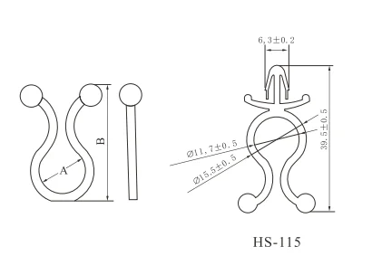 Good Quality Manufactured Nylon66 Plastic Standoff twist tie adjustable stand-off twist lock wire clamp wire saddle