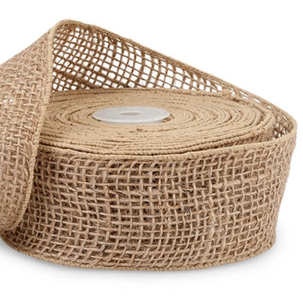 Оптовая продажа декоративная Рождественская джутовая Проводная