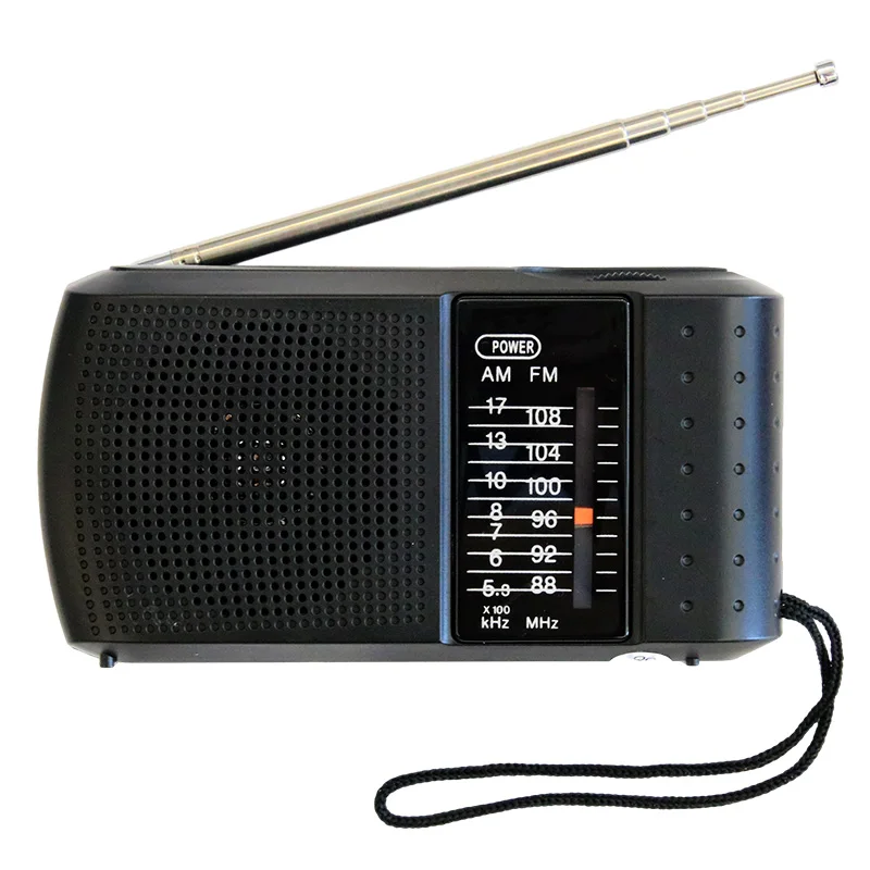 その他 Various : Radio Morocco R-998 Mini Radio - Portable FM AM Receiver with Earphone