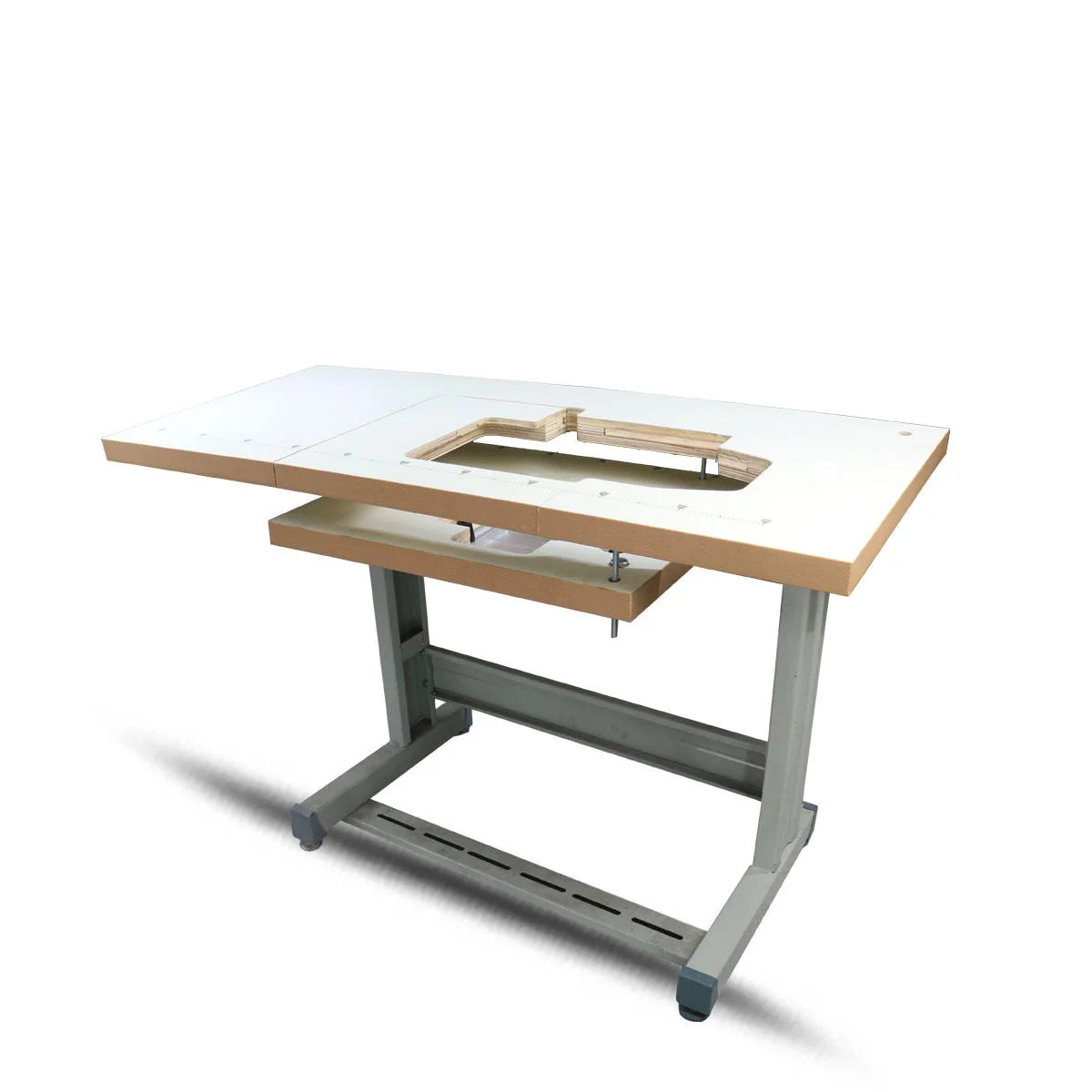 HONKON ロックミシン用テーブル 調節可能脚部パーツ ミシン台