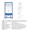 water tank with button