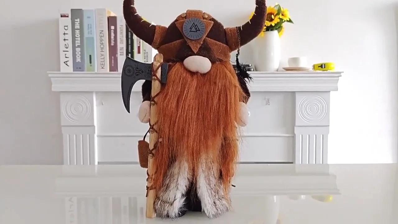 gnome セット 10.2 Inch Viking Gnomes Plush Decorations - Perfect Gifts