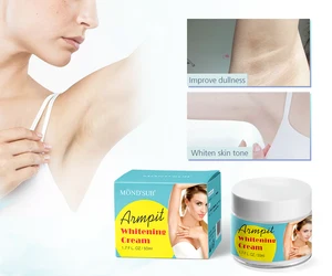 Wholesale Organic Body Whitening Cream Underarm Lightening Brightening Legs Knees Armpit Private Part Instant Bleaching Cream