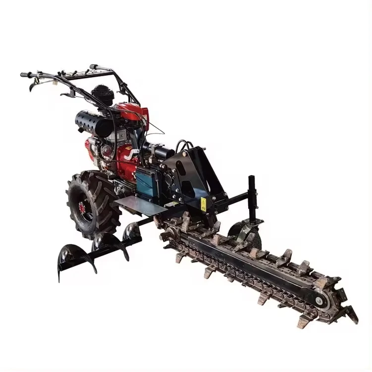 High Quality Small Chain Farm Ditch Digging Machine Trencher Machine ...