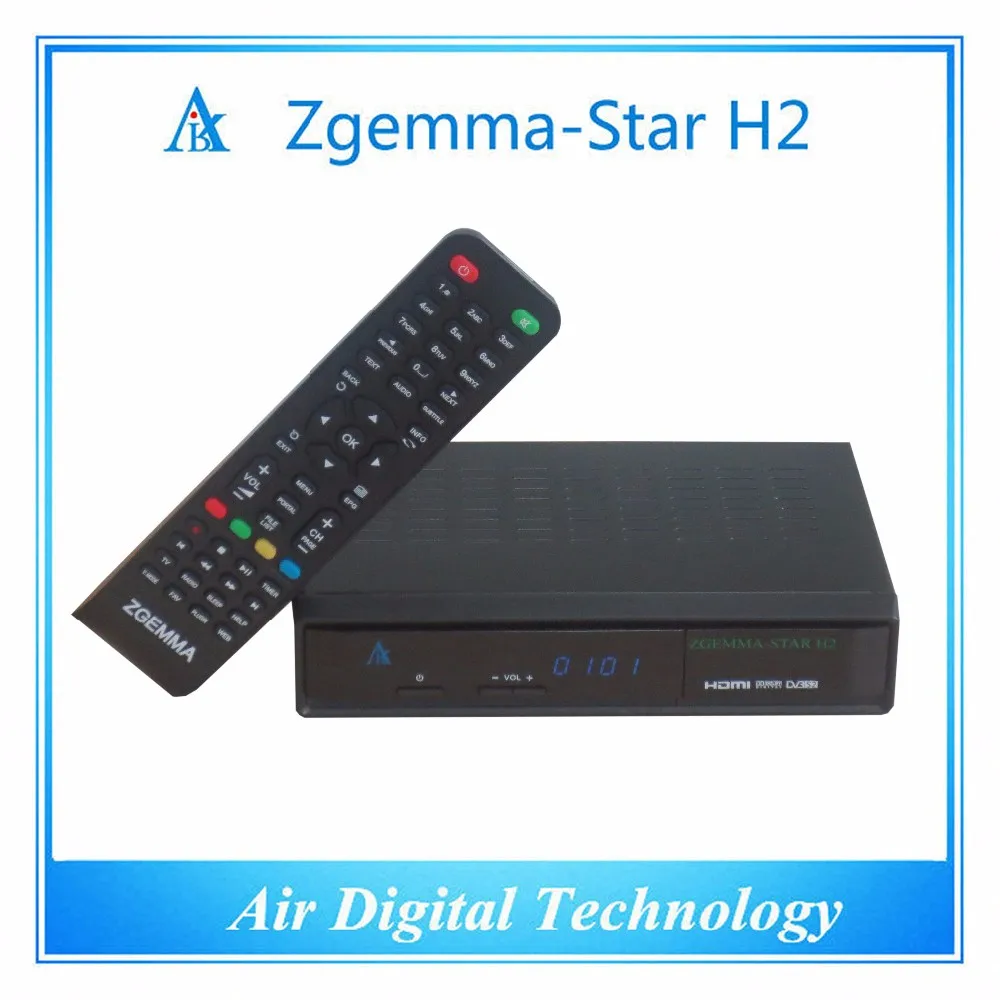 Big Promotion Tv Decoder Zgemma Star H2 Combo Dvb s2 Dvb T2 iptv Streaming Server Enigma2 Box