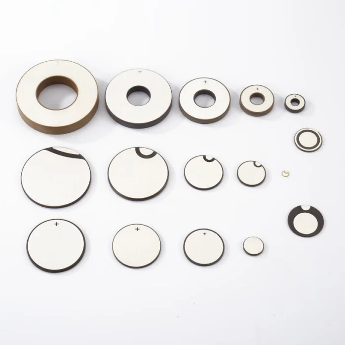 PZT High power Ultrasonic Vibrating Transducer 50mm for Ultrasonic cleaning Piezoelectric Ceramic rings and discs