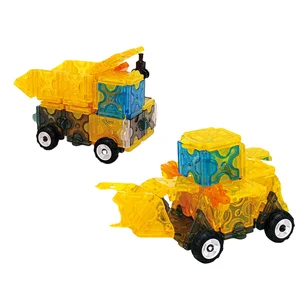 Chengji Bricks Small Assembled Building Block Model Truck Diy Mini Toy Truck Building Blocks Game
