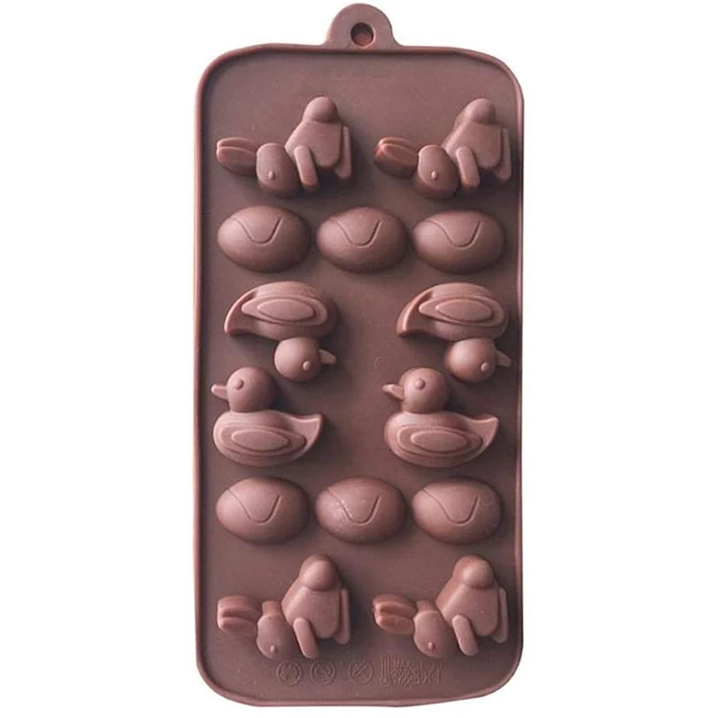 cartoon mold duck rabbit egg silicone