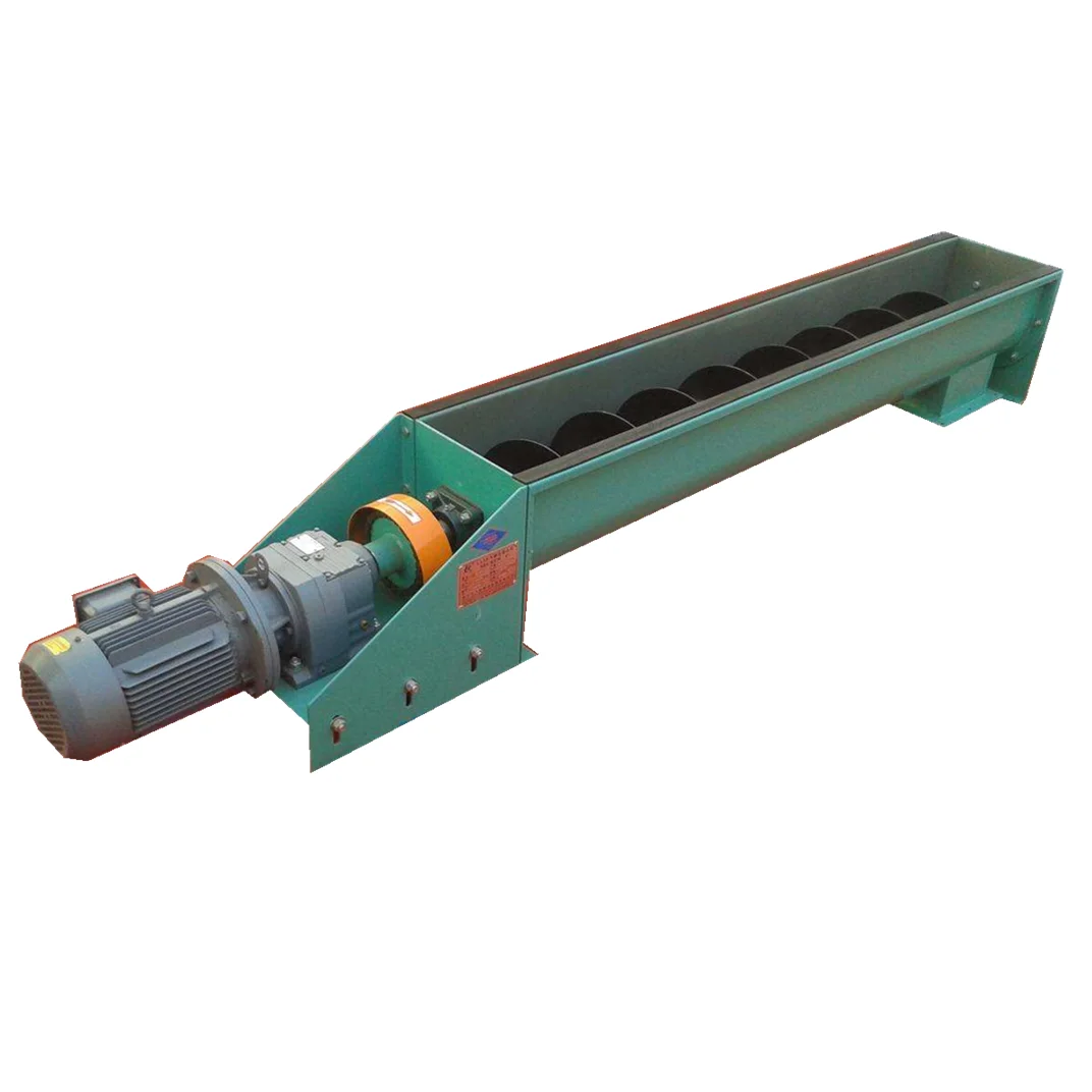 Sand Gravel U Type Screw Feeder Feed Salt Conveyor for Animal