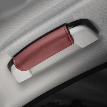 High Performance PVC Leather Car Roof Handle Cover Marketable Business Style Interior Accessory Kit Made of Auto Car