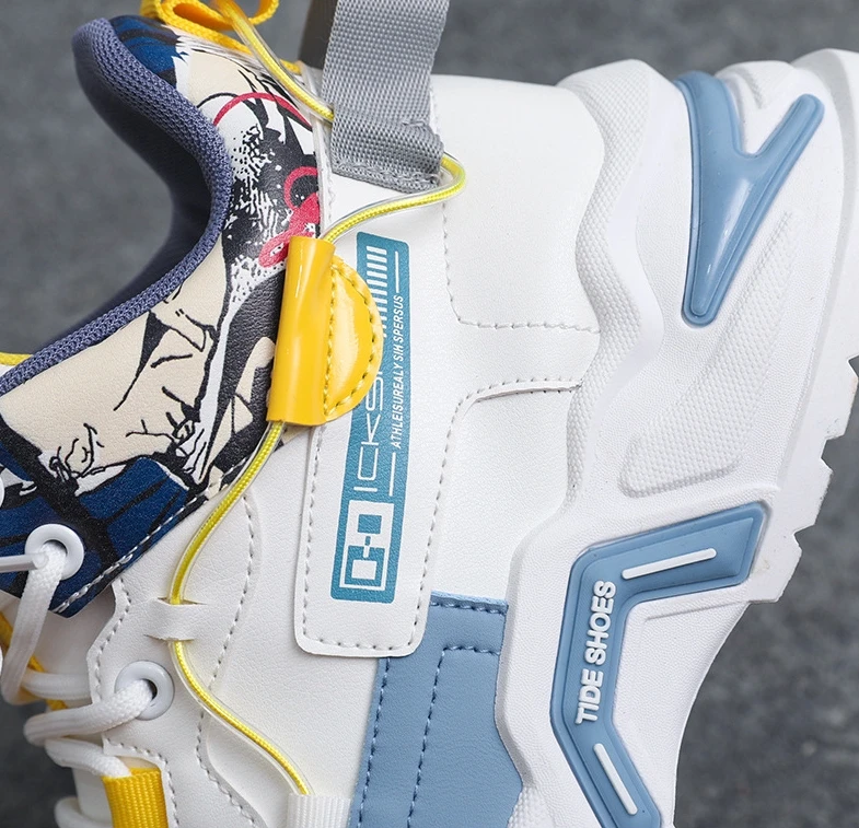 New Fashionable Breathable Sports Men's Shoes Trendy Casual Shoes Sports Shoes