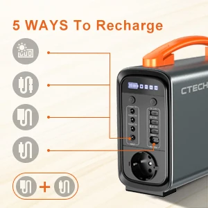 Factory Price Multi-function 200W Portable Energy Storage Power Supply Backup Solar Portable Generator Power Station