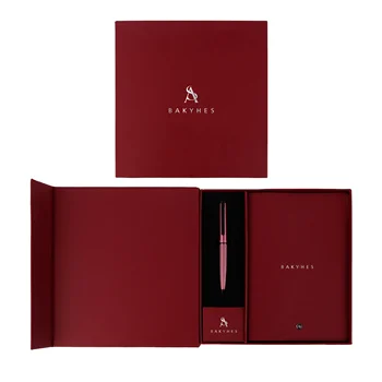 TTX Premium Gift Sets Business Logo Stationery Customised Luxury Pu Leather Promotional Notebook And Pen Gift Set