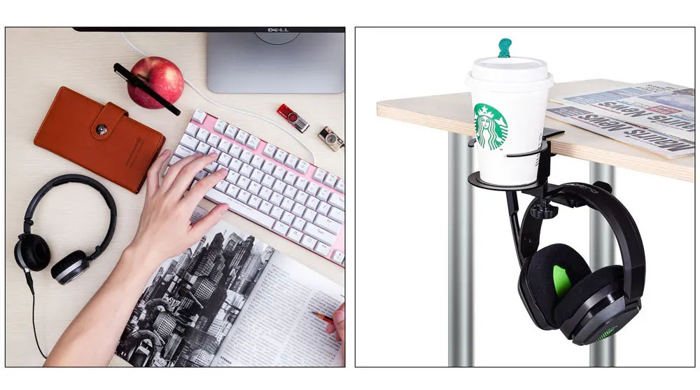 Universal Cup Holder Office Drink Holder For Desk,Fits Most Cups Home