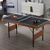 Table de billard pliante noire de 1,4 m