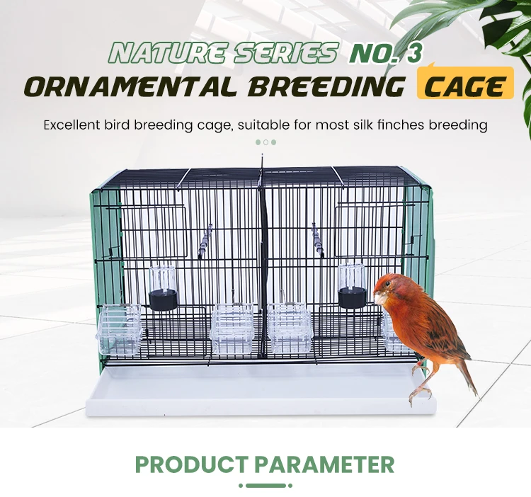 Wholesale Bird Parrot Breeding Bird Pet Cages Easy Clean Breeding Bird