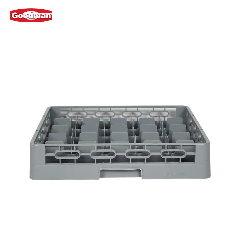 Commercial 8 compartment cutlery storage restaurant flatware basket kitchen utensil plastic flatware rack supplier