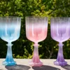 6 pouces-bleu/rose/violet + sac