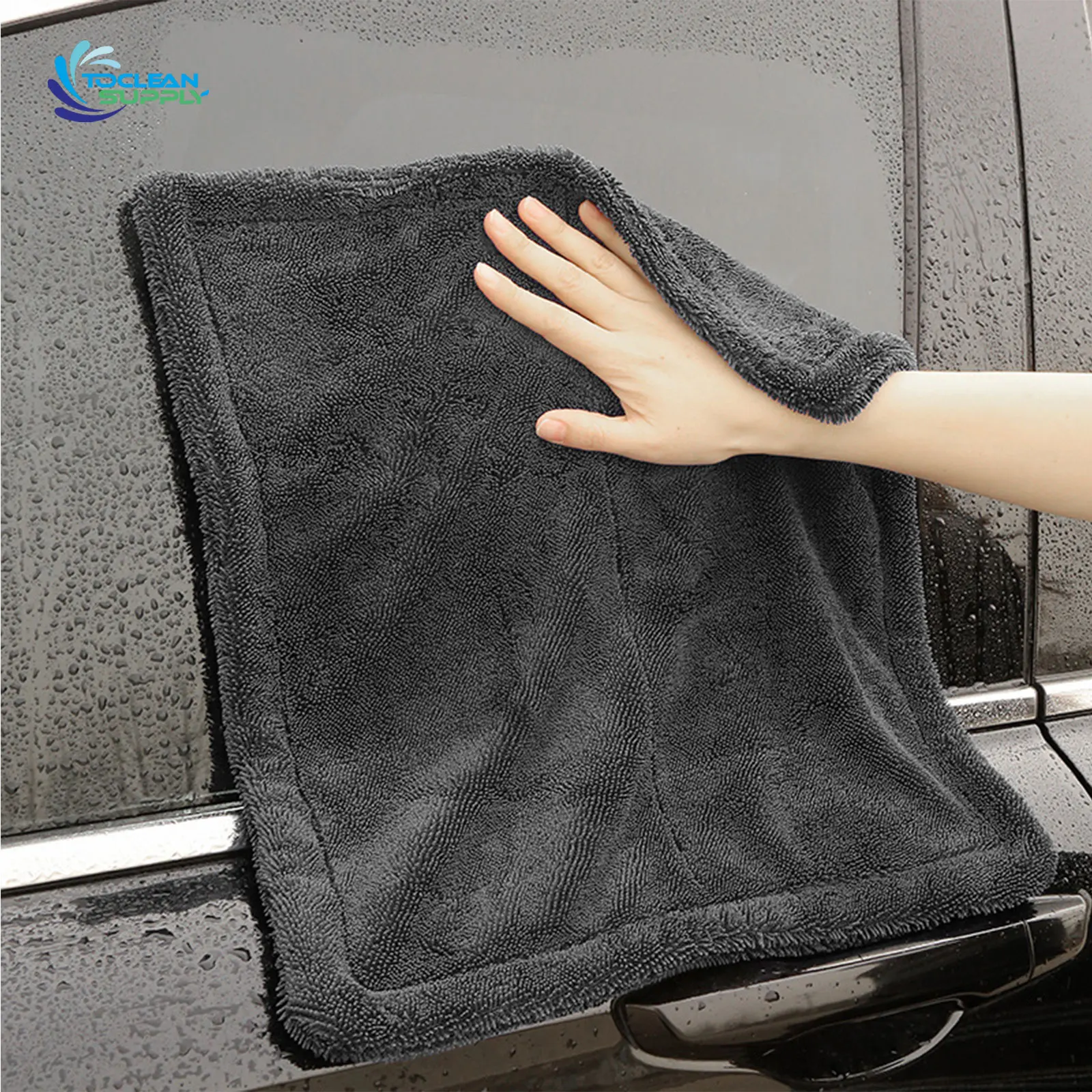 Microfiber Multi Purposes Towels Cloths Kitchen Drying Towel 1400gsm 90x60 Smart Cloth Car
