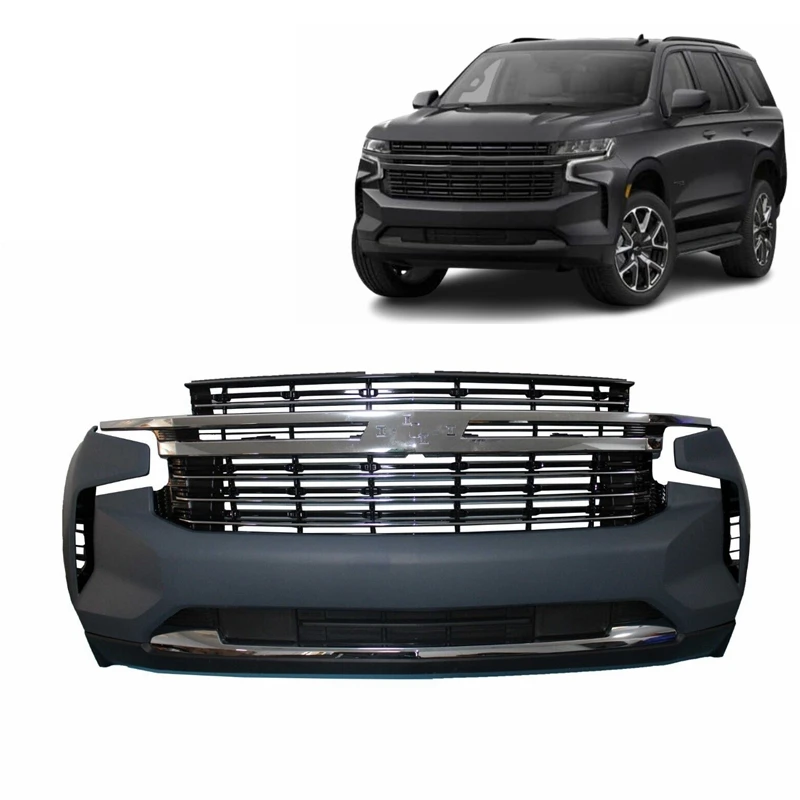 OEM Complete Front Bumper assembly front Grill Skide Plate for  Chevy chevrolet Tahoe Suburban 2021 2022 2023