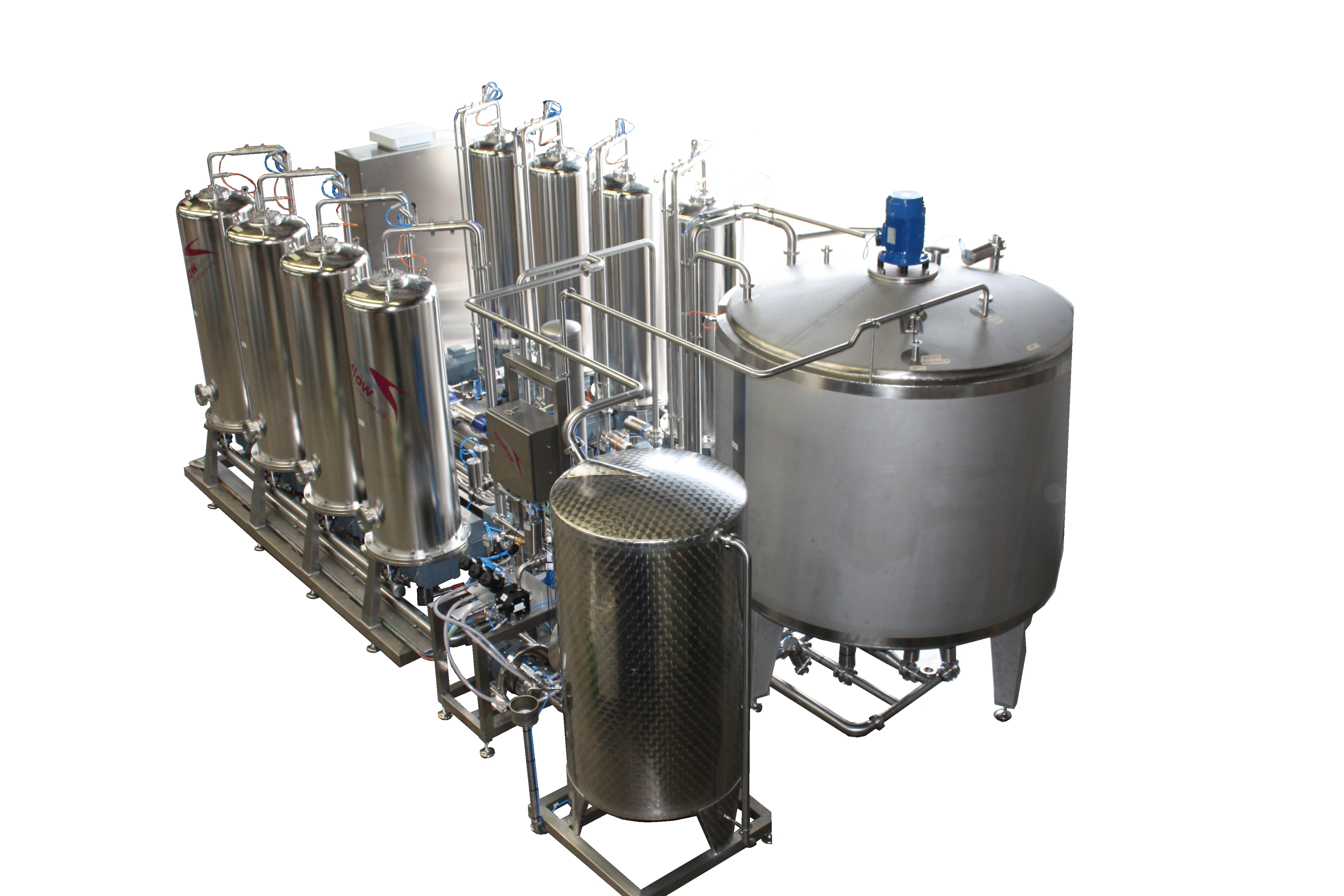 New Product High Efficiency Dynamic-Cross-Flow Filter With Ceramic Filter Disc Made in Germany