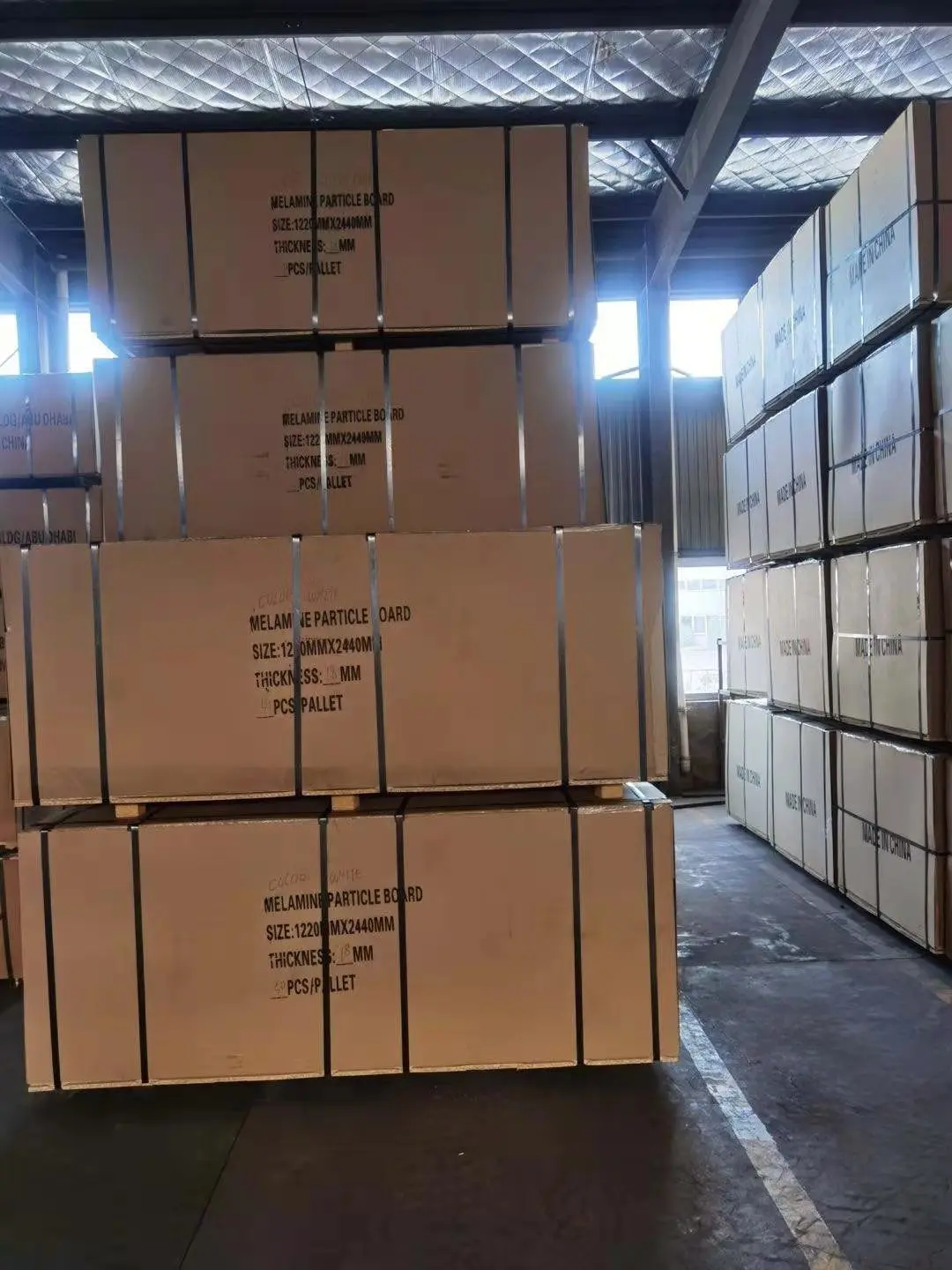 Big Dimension China High Quality Glue/teak Wood Panels Mosaic Particle