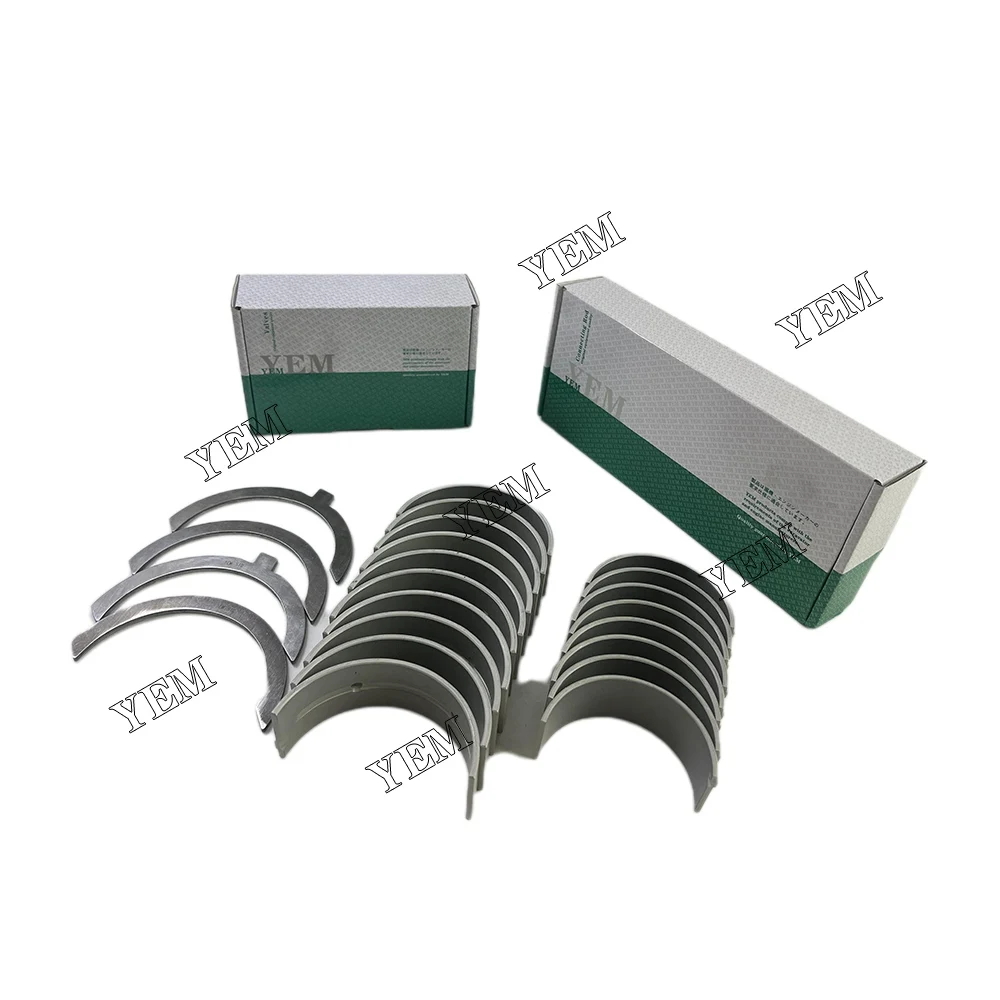 4M51 Main Bearing and Connecting Rod Bearin Kit & Thrust Washer Set for Mitsubishi Engines for Mitsubishi Engine Bearing Set