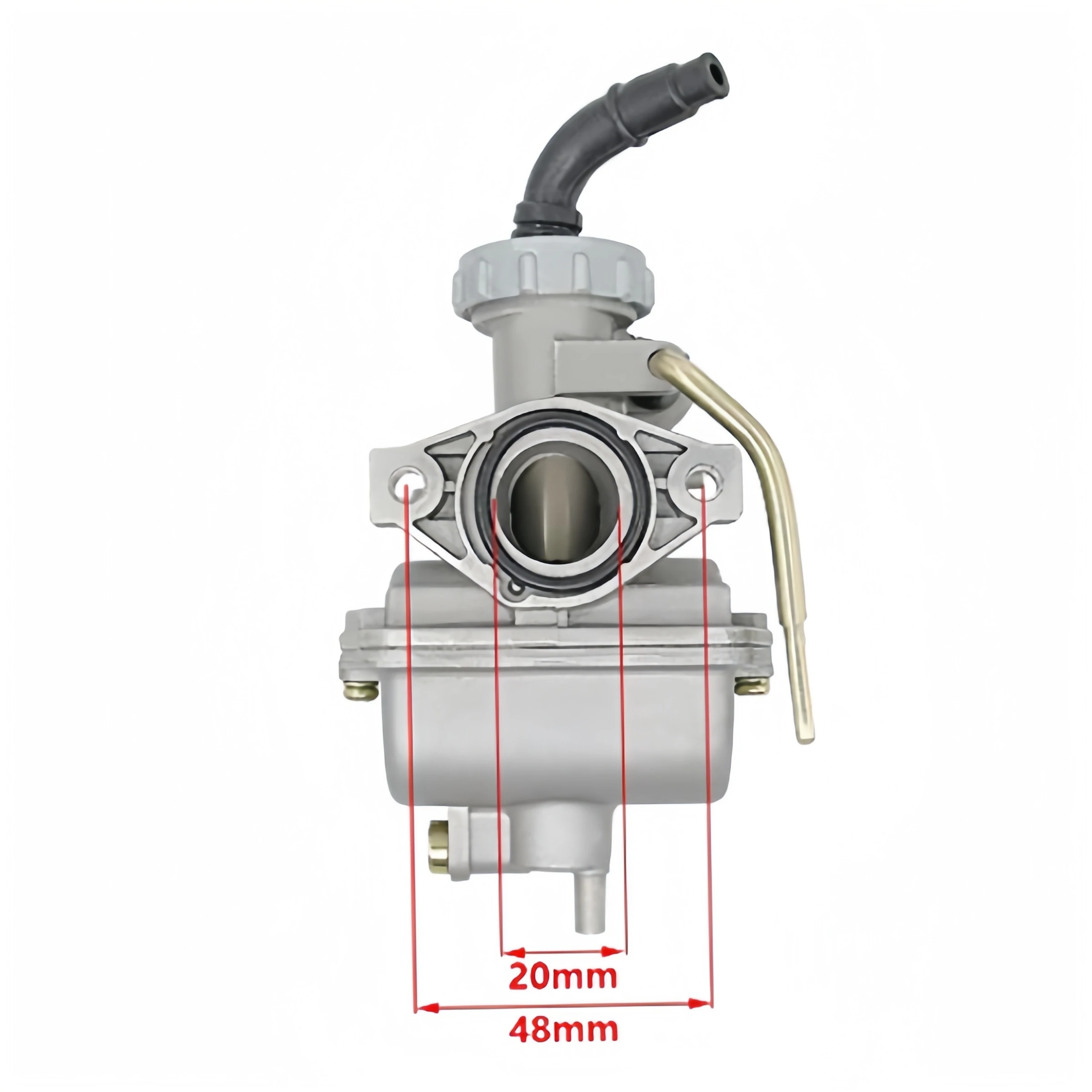PZ20 Carburetor For 50cc 70cc 90cc 110cc 125cc Chinese ATV, Go Kart, Kazuma, TaoTao - 20mm