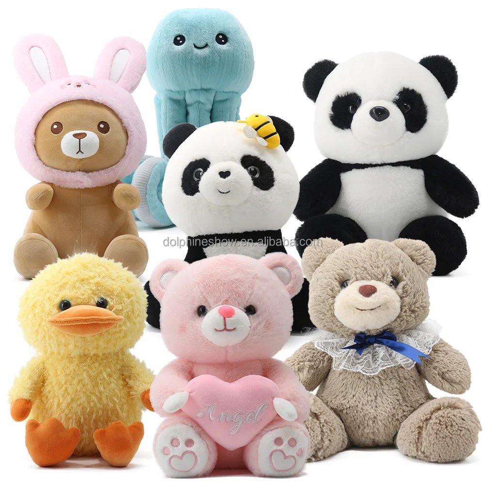 Oem Design Spandex Bunny Plush Squishy Toys Custom Wholesale Plush Toys