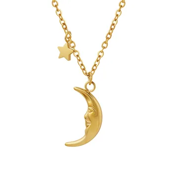 Fashion Stainless Steel 18k Gold Plated Jewelry Gift Non Tarnished